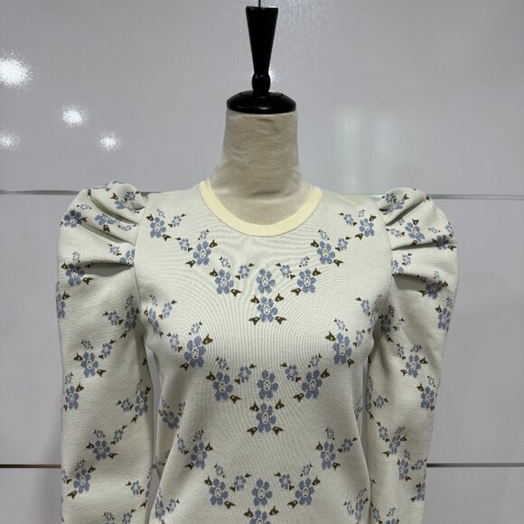 Zara Puff Sleeve Sweater, Size M - Picture 5 of 14